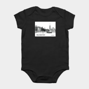 Frankfurt Germany Baby Bodysuit